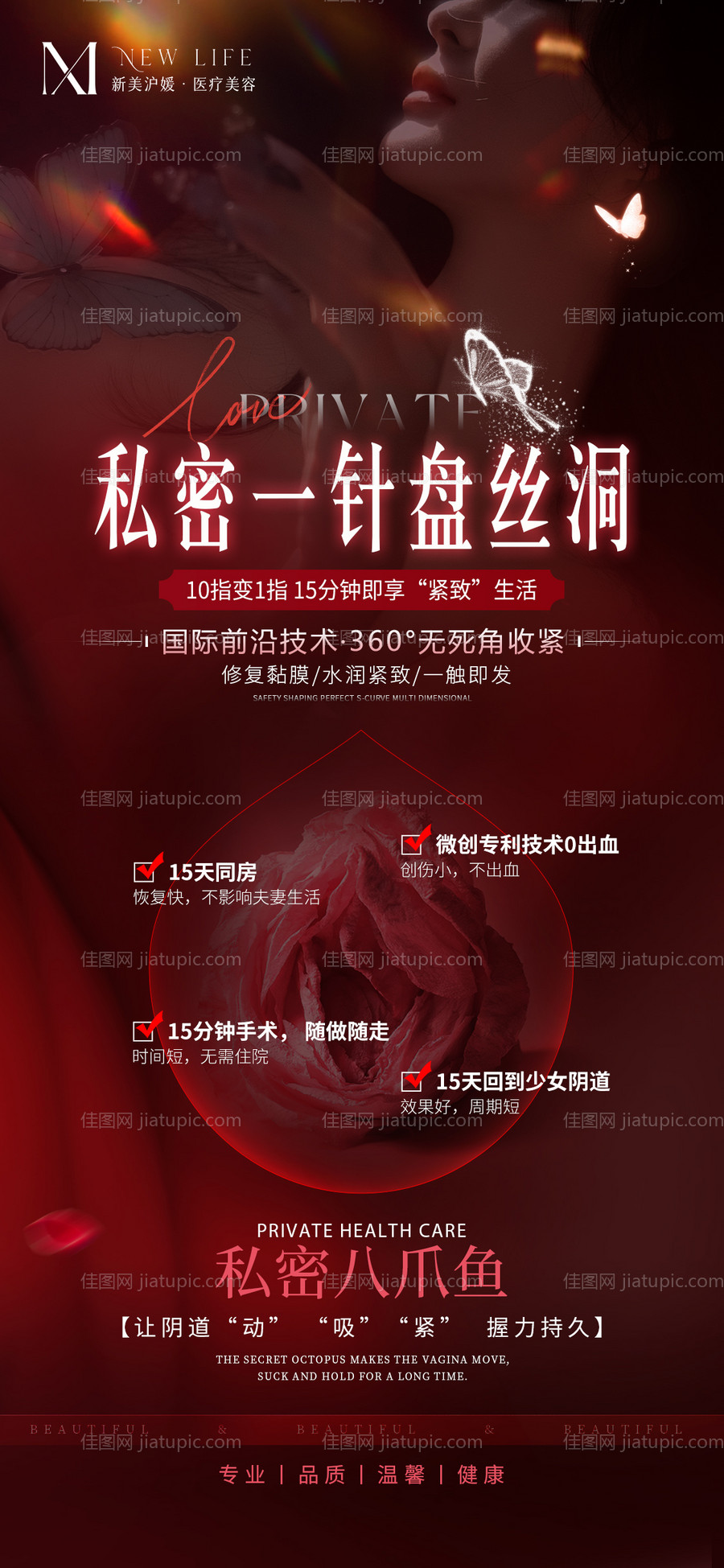 医美私密整形海报-源文件